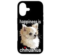 Happiness Is Long Haired Chihuahua Long Hair Chiwawa Mom Dad Case for iPhone 17