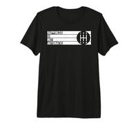 Happiness is Not Automatic 5 Speed Manual Transmission Premium T-Shirt