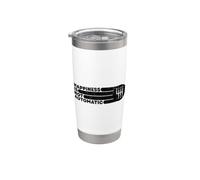 Happiness is Not Automatic 6 Speed Manual Transmission Stainless Steel Insulated Tumbler