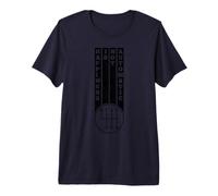 Happiness is Not Automatic Car Lover 6 Speed Manual Premium T-Shirt