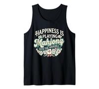 Happiness is Playing Mahjong with The MahGirls Tank Top