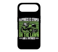 Happiness is Stripes on the Lawn and a Witness Lawn Mowing Case for iPhone Air