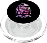Happiness Is Watching Gunsmoke Over And Over Again Cowboys PopSockets PopGrip for MagSafe