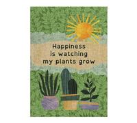 Happiness Is Watching My Plants Grow Jigsaw Puzzle for Adults, 300 Piece