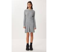Happiness Istanbul Women's Ribbed A-Line Knit Mini Dress in Grey Happiness Istanbul Grey One Size