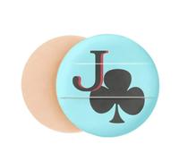 Happiness Jack Club J Poker Air Cushion Makeup Foundation Sponge Powder Puff