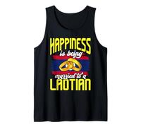 Happiness Married to a Laotian Design Tank Top