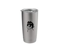 Happiness Means Something Like...Funny cat Funny Kitten Stainless Steel Insulated Tumbler