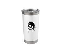 Happiness Means Something Like...Funny cat Funny Kitten Stainless Steel Insulated Tumbler
