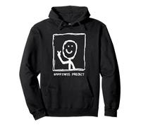 Happiness Project Portrait Pullover Hoodie