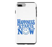 Happiness Starts Now Positive Smile Family Kindness Quote Case for iPhone 7 Plus/8 Plus
