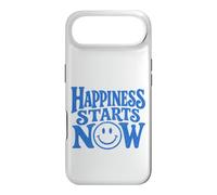 Happiness Starts Now Positive Smile Family Kindness Quote Case for iPhone Air