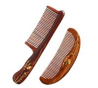 Happiness Tree Boxed 2 Combs for Long Hair and Short Hair for Personal Use Or Gift Hair Care and Hair Care Comb (A As the picture shows)