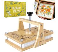 Happinit Large Flower Press - 6 Layer 11" x7" DIY Arts, Dried Flower Preservation Kit