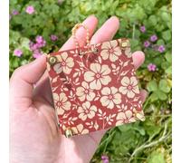 Happinit Pocket Flower Press, Small Flowers Press Kit, Micro Flower Pressing, Mini Plant Preservation Kit for Arts and Crafts Lovers (Gold)