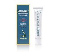 Happinose Balm Nasal Decongestant Balm with Essential Oils for Colds, Catarrh and Hay Fever, 14g (Packaging May Vary)