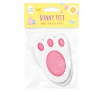 Happium 30 Easter Bunny Feet Kids Party Game Egg Hunt Rabbit Footprints Reusable 11cm Paw Print