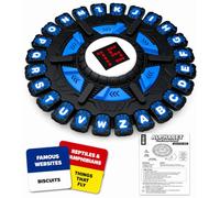 Happium Alphabet Interactive Category Word Game with Electronic Letter Board & Timer, 144 Categories, Fast-Paced Family Party Board Game for Kids, Teens & Adults Alphabet Chess Board Game