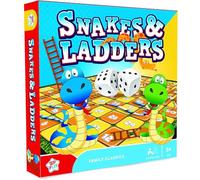Happium Kids Play Snakes & Ladders Family Classics Board Game 2-6 Players Age 3+