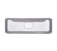 HAPPLiGNLY Baby Bedrail Bed Guard Bumper, Portable Breathable Removable Cover Baby Bed Rail Safety Bed Barrier, For Toddlers Kids Children,Gray,200cm*68cm