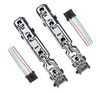 HAPPOW 2 Pcs 1681537 Rear Led Light Bulb Holder Socket With Wire Loom For Ford Transit Mk6 MK7 2000-2014,Replacement Tail Light Circuit 13N004-AB