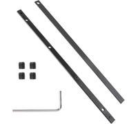 HAPPOW 2Pcs Guide Rail Connector Kit for Makita P-45777 Plunge Saw SP6000,Guide Rail Joining Bar Connector for Long Cuts,Curtain Track Accessories for Festool Bosch DeWALT