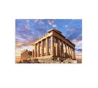 HAPPOW Acropolis of Athens Backdrop Parthenon Temple Poster Decorative Painting Canvas Wall Posters And Art Picture Print Modern Family Bedroom Decor Posters 12x18inch(30x45cm)