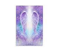 HAPPOW Fantasy Angel Wings Poster Decorative Painting Canvas Wall Posters And Art Picture Print Modern Family Bedroom Decor Posters 08x12inch(20x30cm)