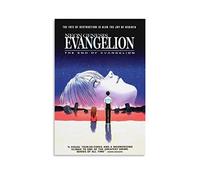 HAPPOW Neon Genesis Evangelion The End of Evangelion Anime Poster Poster Decorative Painting Canvas Wall Art Decor for Home Bedroom Decor Posters 08x12inch(20x30cm)
