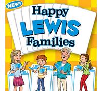 HAPPPY FAMILIES card game - special edition personalised for the Lewis family