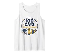 Happy 100 Days Countdown Classroom Celebration Tank Top