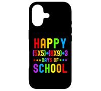 Happy 100 Days Of School -100th Day of School Math Teacher Case for iPhone 17