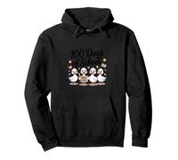 Happy 100 Days Of School Duck Student Squad Pullover Hoodie
