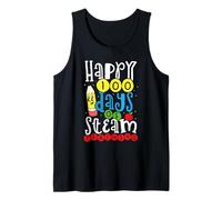 Happy 100 Days of STEAM Teaching Celebration Tank Top