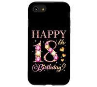 Happy 18th Birthday 18 Years Old Men Women Birthday Party Case for iPhone SE (2020) / 7/8