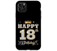 Happy 18th Birthday 18 Years Old Women Men Birthday Party Case for iPhone 11 Pro Max