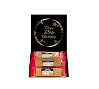 Happy 18th Birthday Real Candy Fudge Vanilla Clotted Cream Assortment Hamper Gift Sweet Box Present
