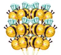 Happy 1st Bee Day Decorations Daisy Balloons So Sweet to Bee One First Birthday Decorations Fun to One Decoration for Baby Shower 1 Year Old Birthday Party Milestone Supplies (Yellow Black)