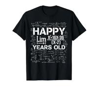 Happy 20 Years Old for Engineers Mathematicians Nerds Geeks Value Graphic T-Shirt, Men, Black, XL