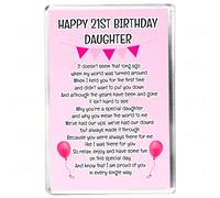 Happy 21st Birthday Daughter - Fridge Magnet