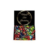 Happy 21st Birthday Walkers Toffee Assorted Flavours Smooth Chewy Couples Gift Present Hamper Sweet Box