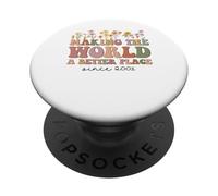 Happy 24th Bday Making The World A Better Place Since 2001 PopSockets Adhesive PopGrip