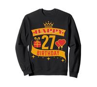 Happy 27 Birthday 27 Years Old Sweatshirt