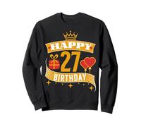 Happy 27 Birthday 27 Years Old Sweatshirt