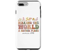 Happy 27th Bday Making The World A Better Place Since 1998 Case for iPhone 7 Plus/8 Plus
