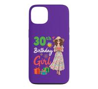 Happy 30th Birthday Girl Summer Watermelon Sunshine Party Case for iPhone 13