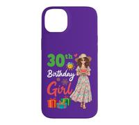 Happy 30th Birthday Girl Summer Watermelon Sunshine Party Case for iPhone 14 Plus
