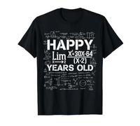Happy 34 Years Old for Engineers Mathematicians Nerds Geeks Value Graphic T-Shirt, Men, Black, L