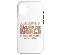 Happy 34th Bday Making The World A Better Place Since 1991 Case for iPhone 16