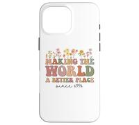 Happy 34th Bday Making The World A Better Place Since 1991 Case for iPhone 16 Pro Max